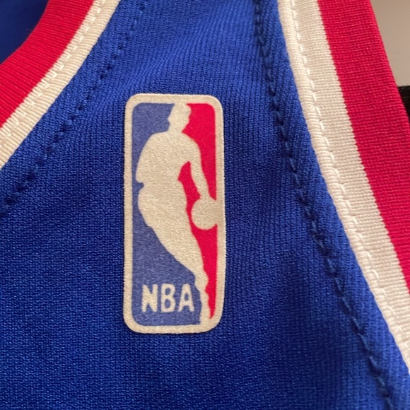 Vintage 80s MacGregor Sand Knit Detroit Pistons #10 Dennis Rodman Jersey Size M - Picture 3 of 5